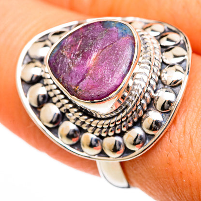 Ruby In Kyanite Rings handcrafted by Ana Silver Co - RING105948