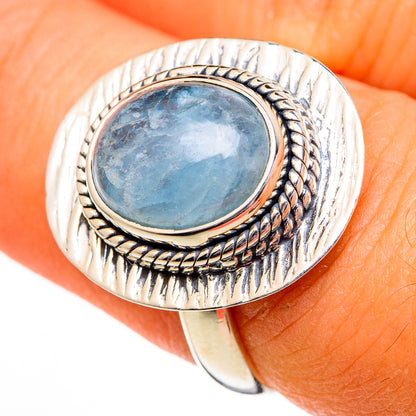 Aquamarine Rings handcrafted by Ana Silver Co - RING105969