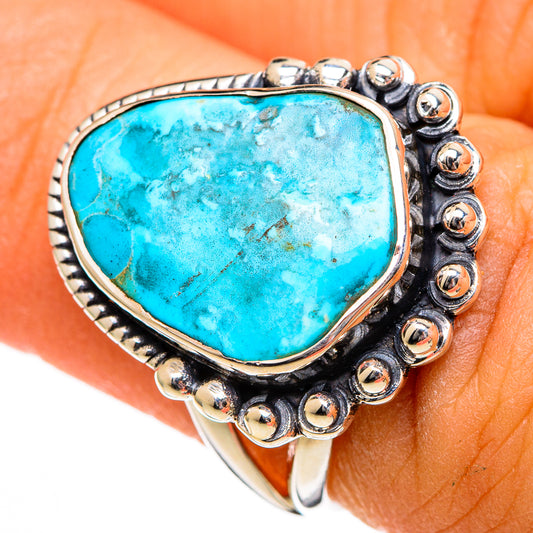 Turquoise Rings handcrafted by Ana Silver Co - RING105970