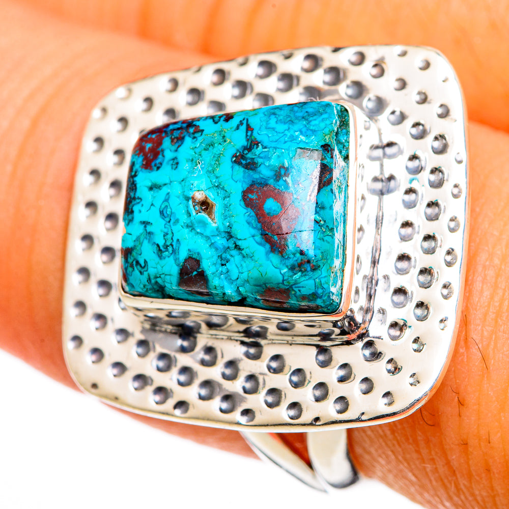 Shattuckite Rings handcrafted by Ana Silver Co - RING105973