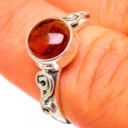 Garnet Rings handcrafted by Ana Silver Co - RING105987
