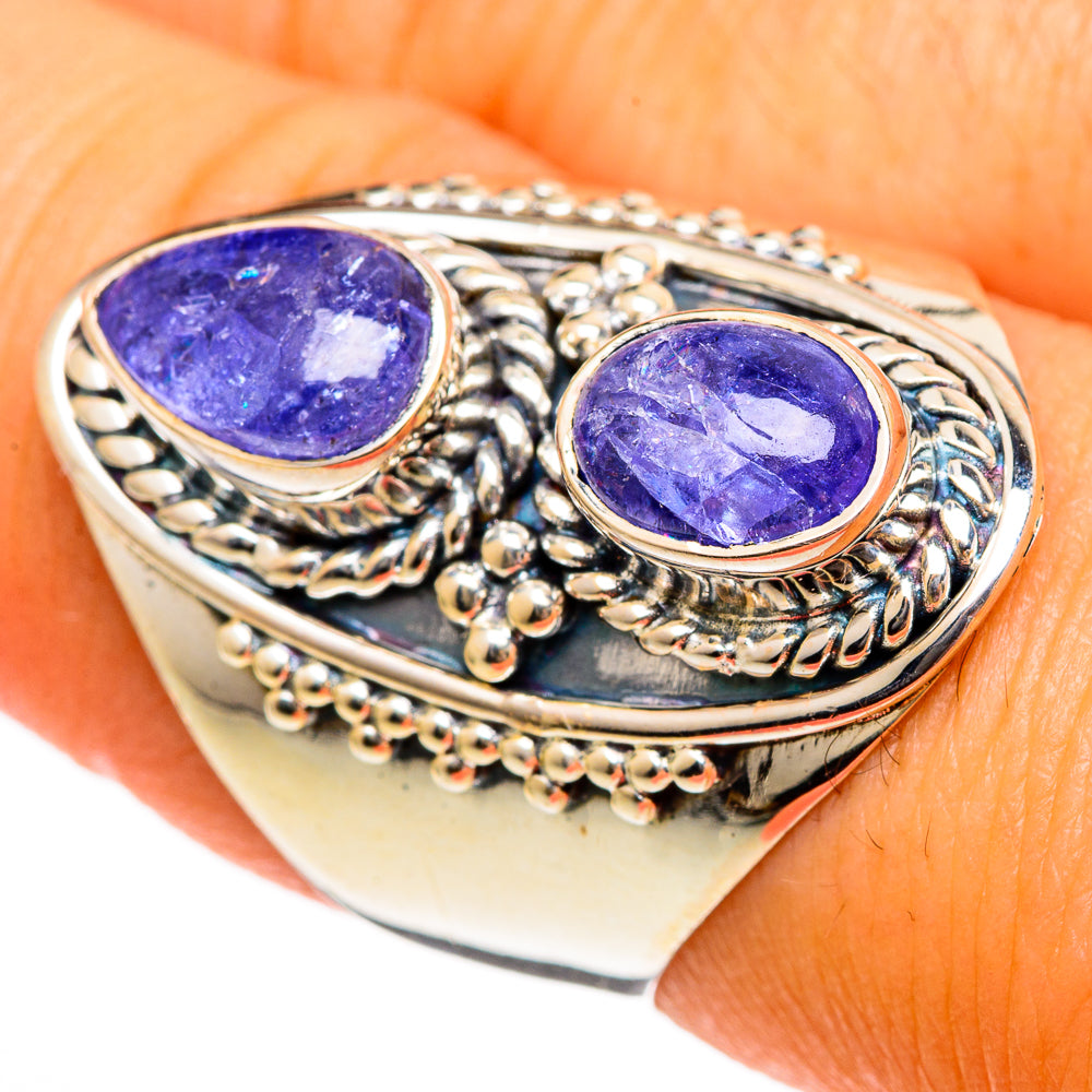 Tanzanite Rings handcrafted by Ana Silver Co - RING105992