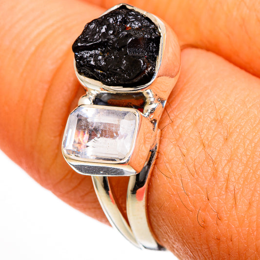 Tektite Rings handcrafted by Ana Silver Co - RING105998