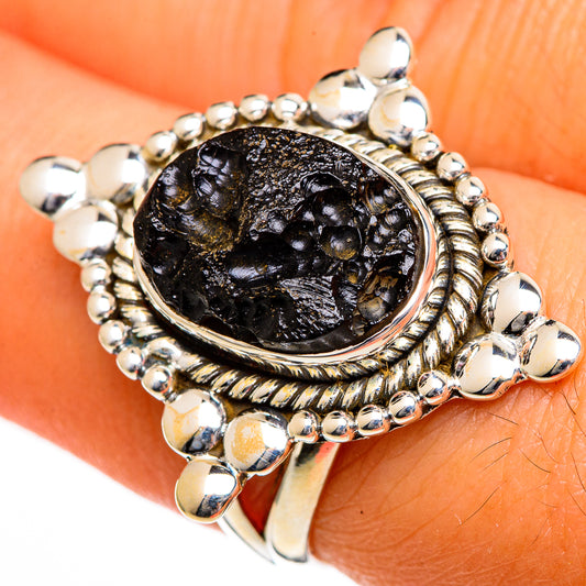 Tektite Rings handcrafted by Ana Silver Co - RING106000