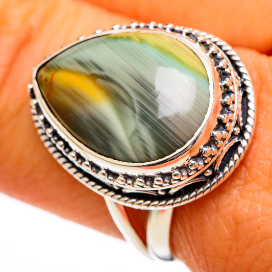 Willow Creek Jasper Rings handcrafted by Ana Silver Co - RING106018