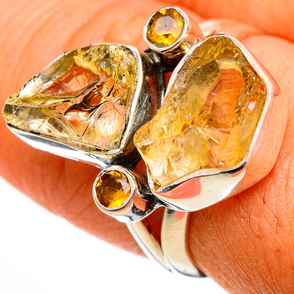 Citrine Rings handcrafted by Ana Silver Co - RING106025