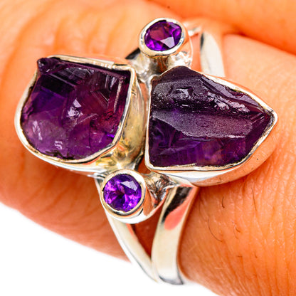 Amethyst Rings handcrafted by Ana Silver Co - RING106029