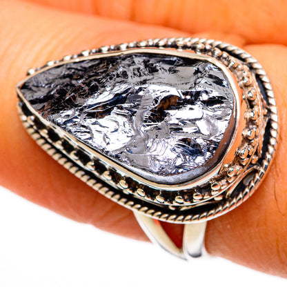 Shungite Rings handcrafted by Ana Silver Co - RING106041