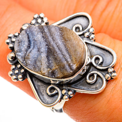 Desert Druzy Rings handcrafted by Ana Silver Co - RING106042