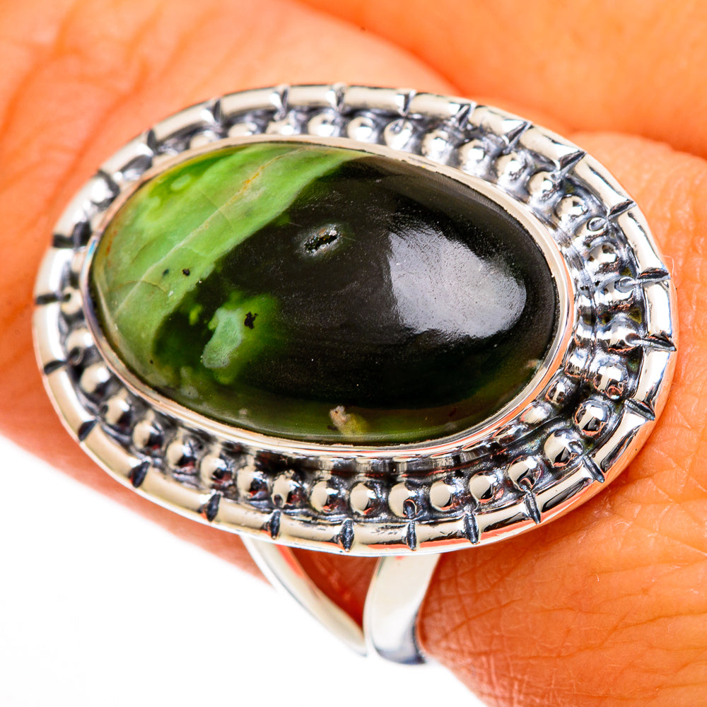 Rainforest Opal Rings handcrafted by Ana Silver Co - RING106051