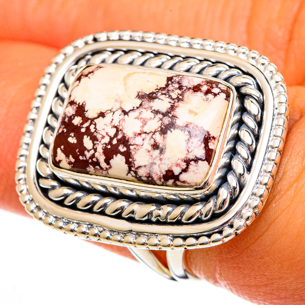 Wild Horse Jasper Rings handcrafted by Ana Silver Co - RING106057