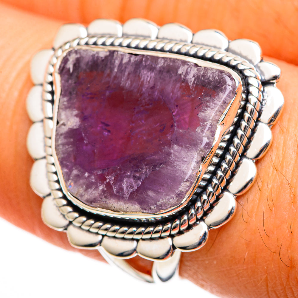 Amethyst Rings handcrafted by Ana Silver Co - RING106067