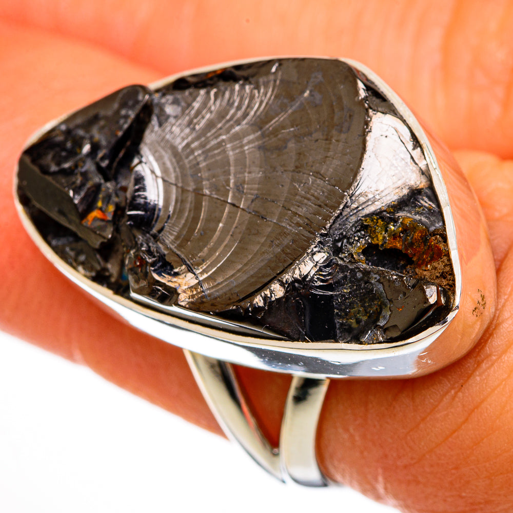 Shungite Rings handcrafted by Ana Silver Co - RING106071