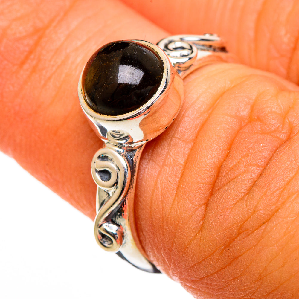 Black Onyx Rings handcrafted by Ana Silver Co - RING106089