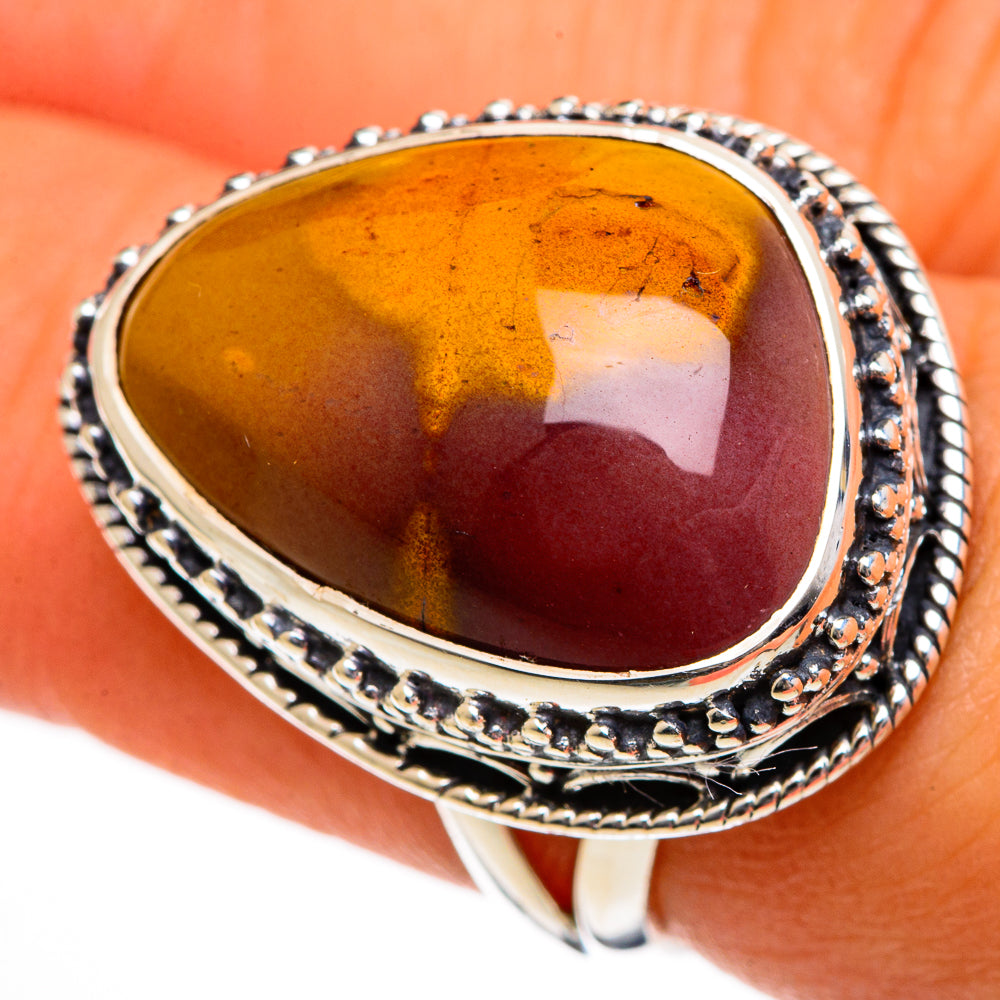 Mookaite Rings handcrafted by Ana Silver Co - RING106091
