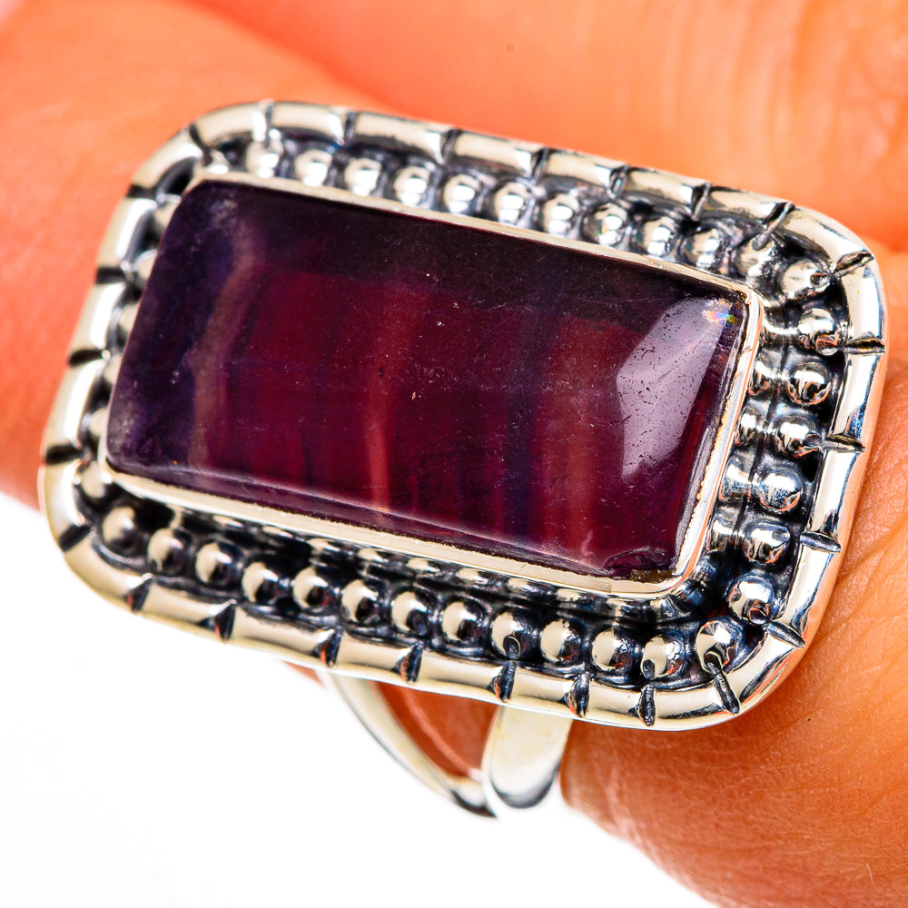 Fluorite Rings handcrafted by Ana Silver Co - RING106095