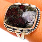 Russian Eudialyte Rings handcrafted by Ana Silver Co - RING106100