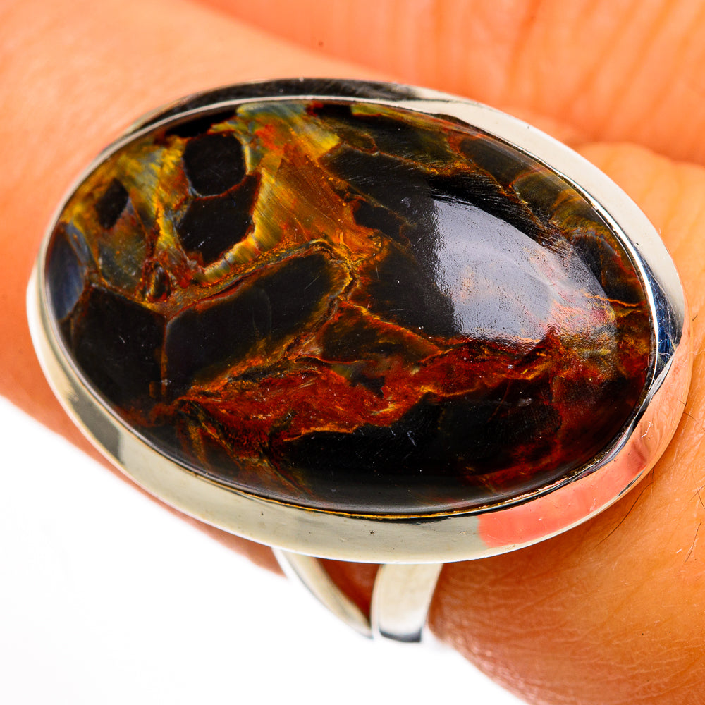 Pietersite Rings handcrafted by Ana Silver Co - RING106102