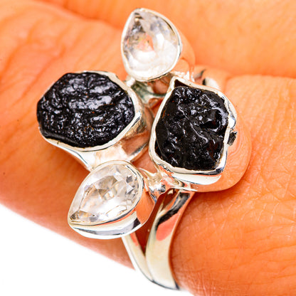 Tektite Rings handcrafted by Ana Silver Co - RING106104