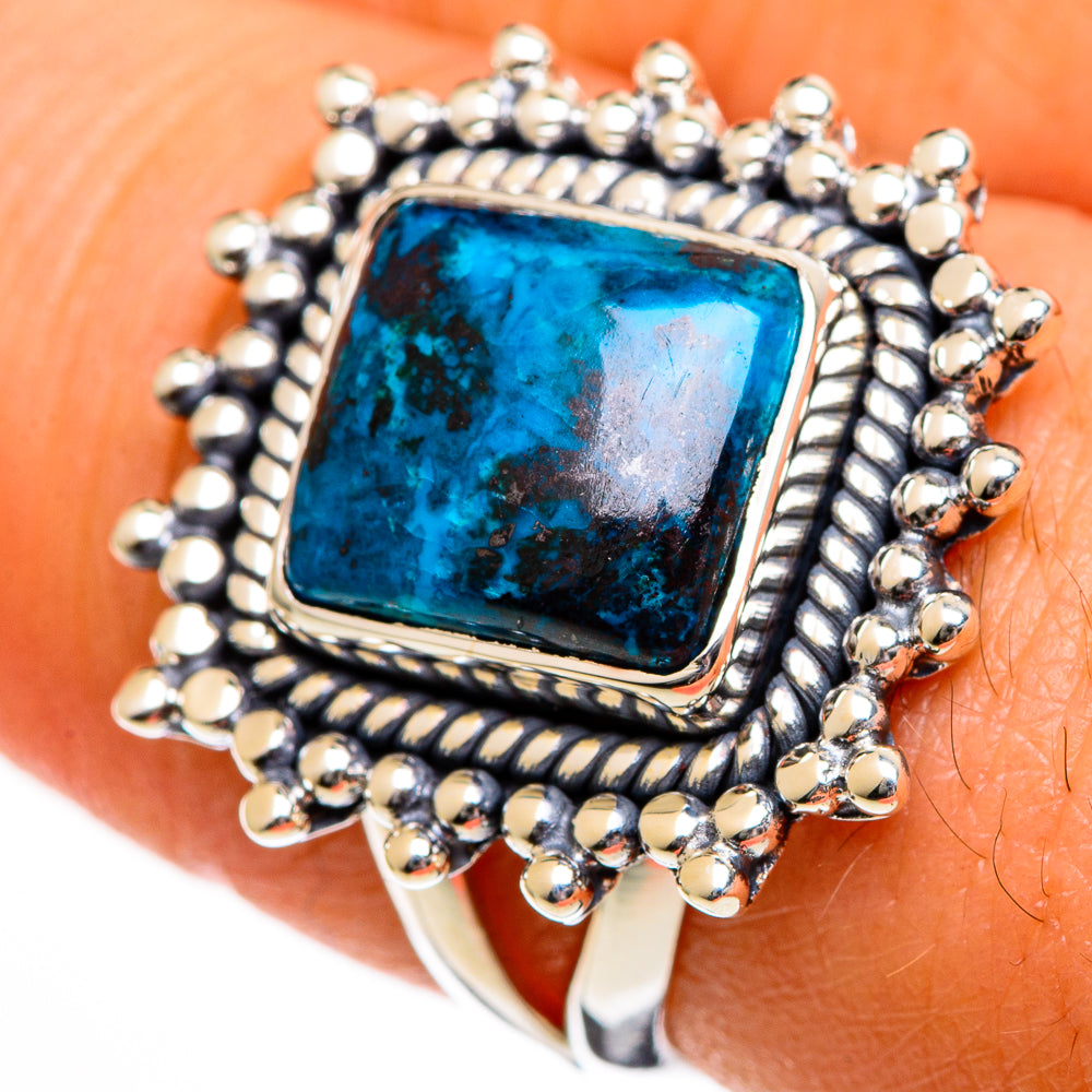 Shattuckite Rings handcrafted by Ana Silver Co - RING106114