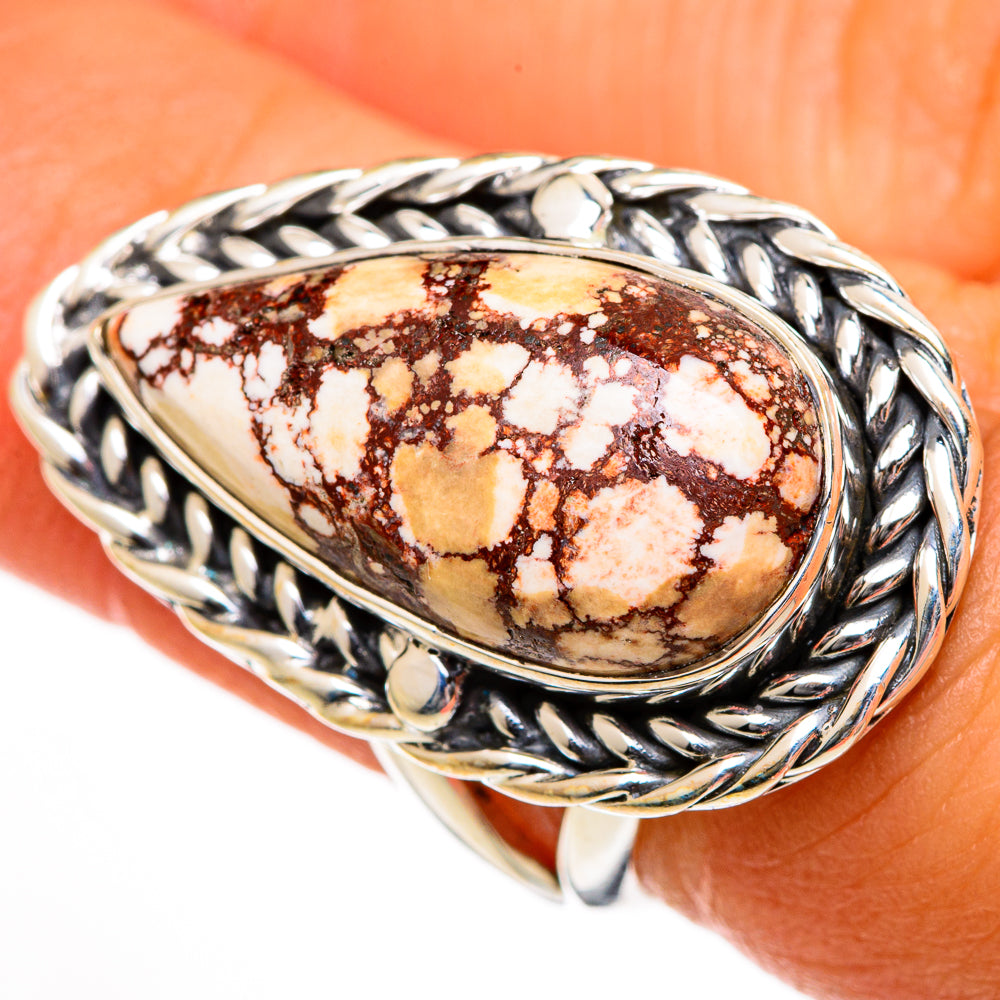 Wild Horse Jasper Rings handcrafted by Ana Silver Co - RING106126