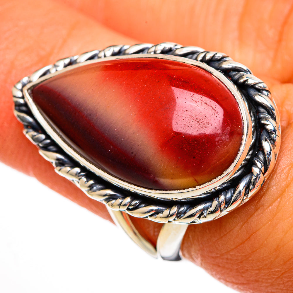 Mookaite Rings handcrafted by Ana Silver Co - RING106127