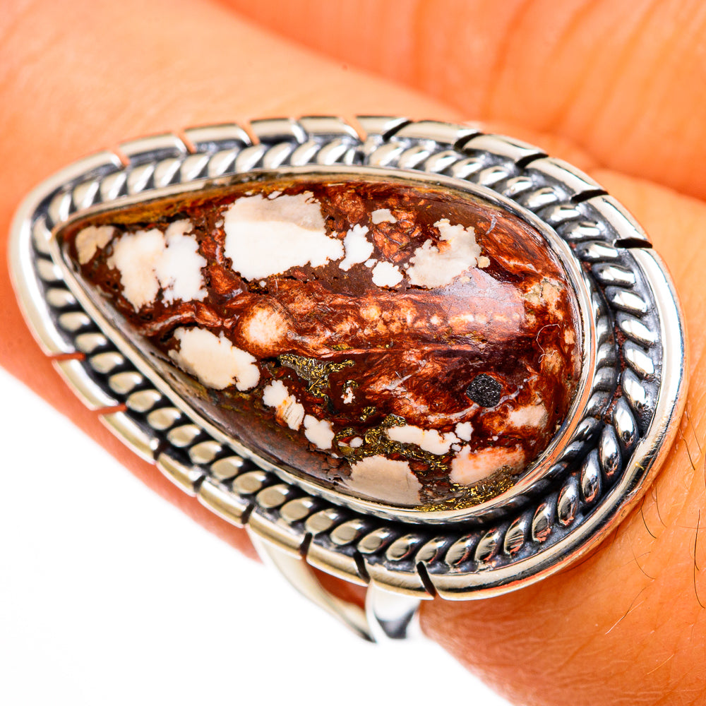 Wild Horse Jasper Rings handcrafted by Ana Silver Co - RING106129