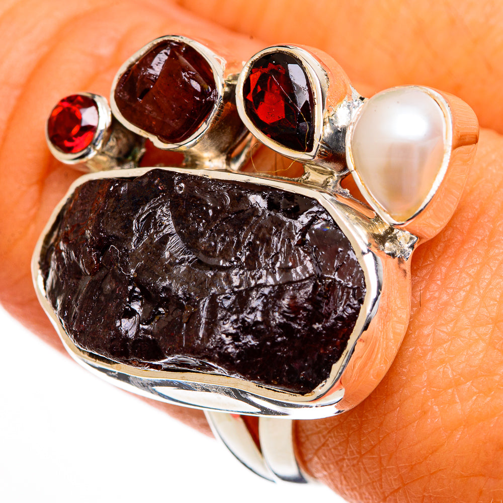 Garnet Rings handcrafted by Ana Silver Co - RING106130