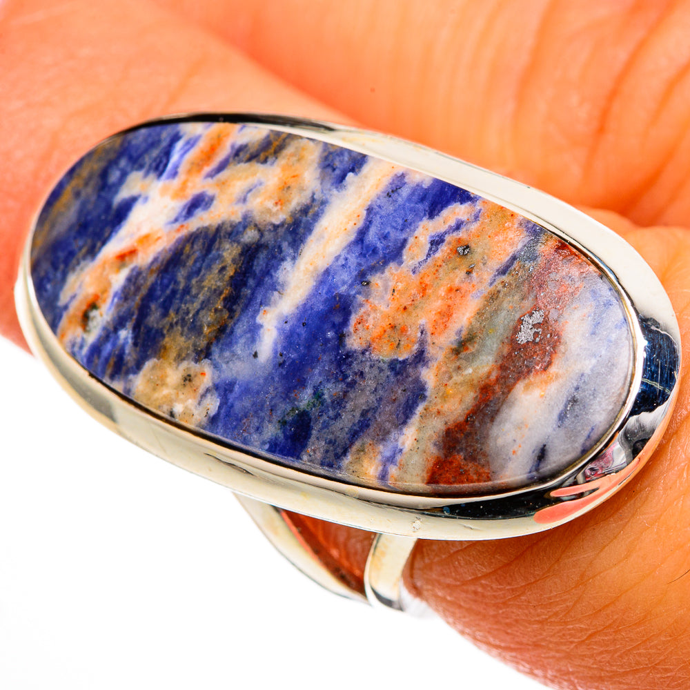 Sodalite Rings handcrafted by Ana Silver Co - RING106150