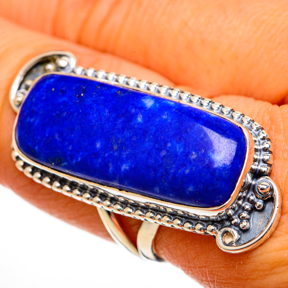 Lapis Lazuli Rings handcrafted by Ana Silver Co - RING106155