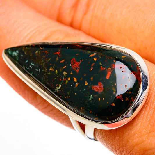 Bloodstone Rings handcrafted by Ana Silver Co - RING106168