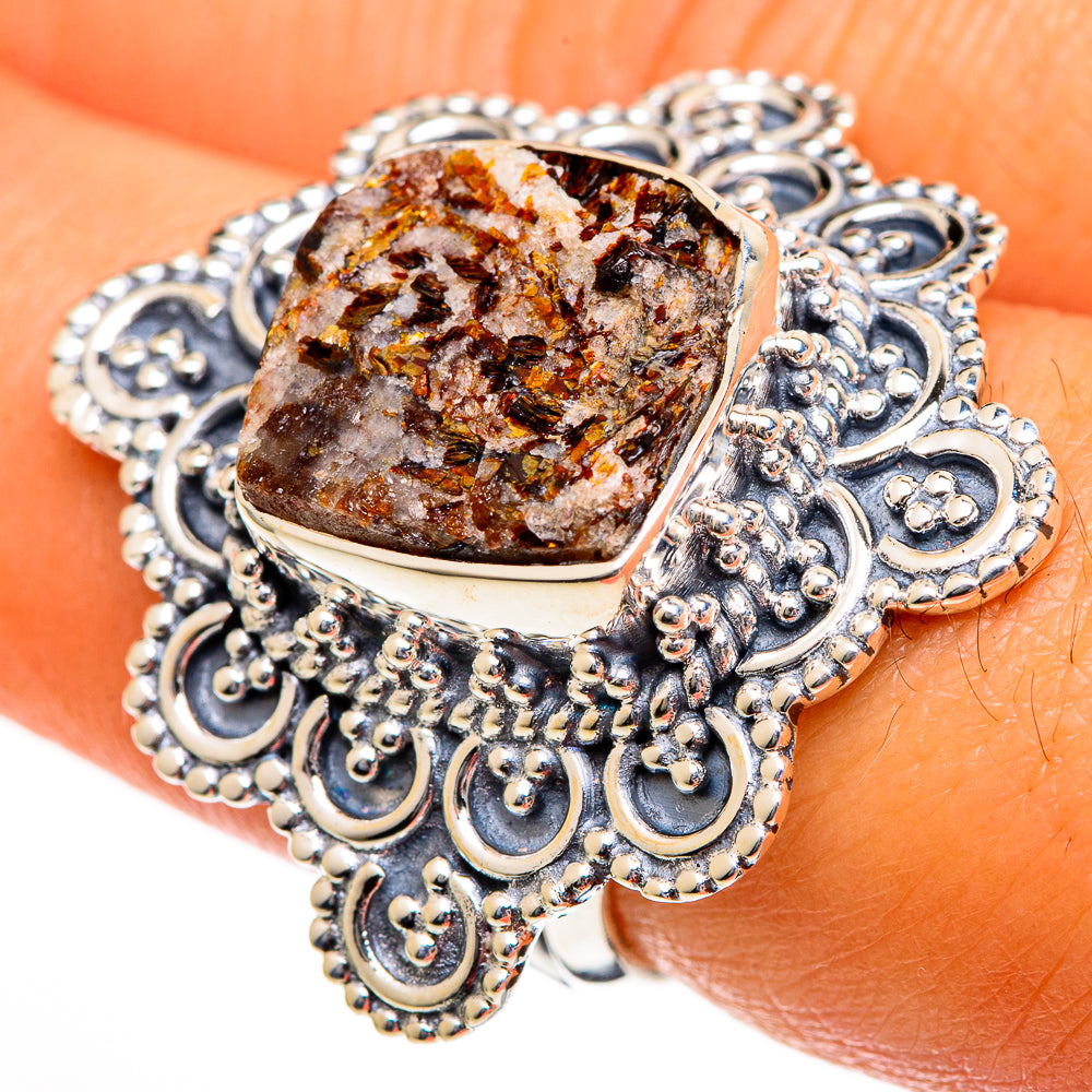 Astrophyllite Rings handcrafted by Ana Silver Co - RING106173