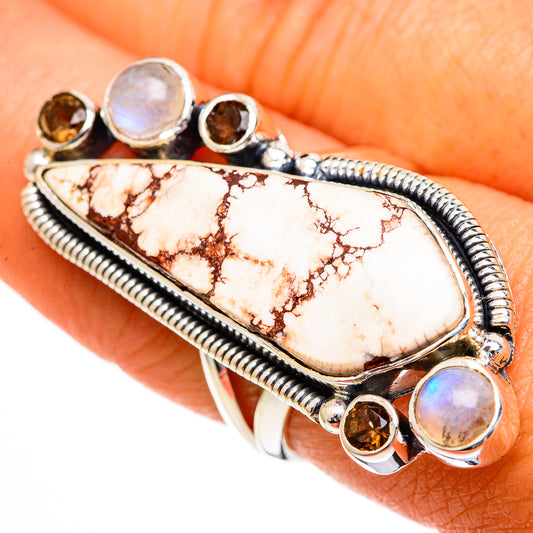 Wild Horse Jasper Rings handcrafted by Ana Silver Co - RING106175