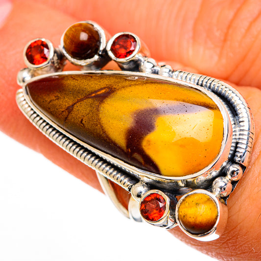 Mookaite Rings handcrafted by Ana Silver Co - RING106209