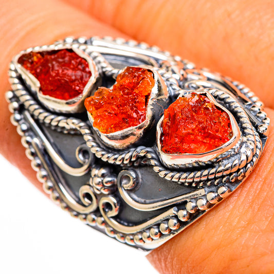 Carnelian Rings handcrafted by Ana Silver Co - RING106212