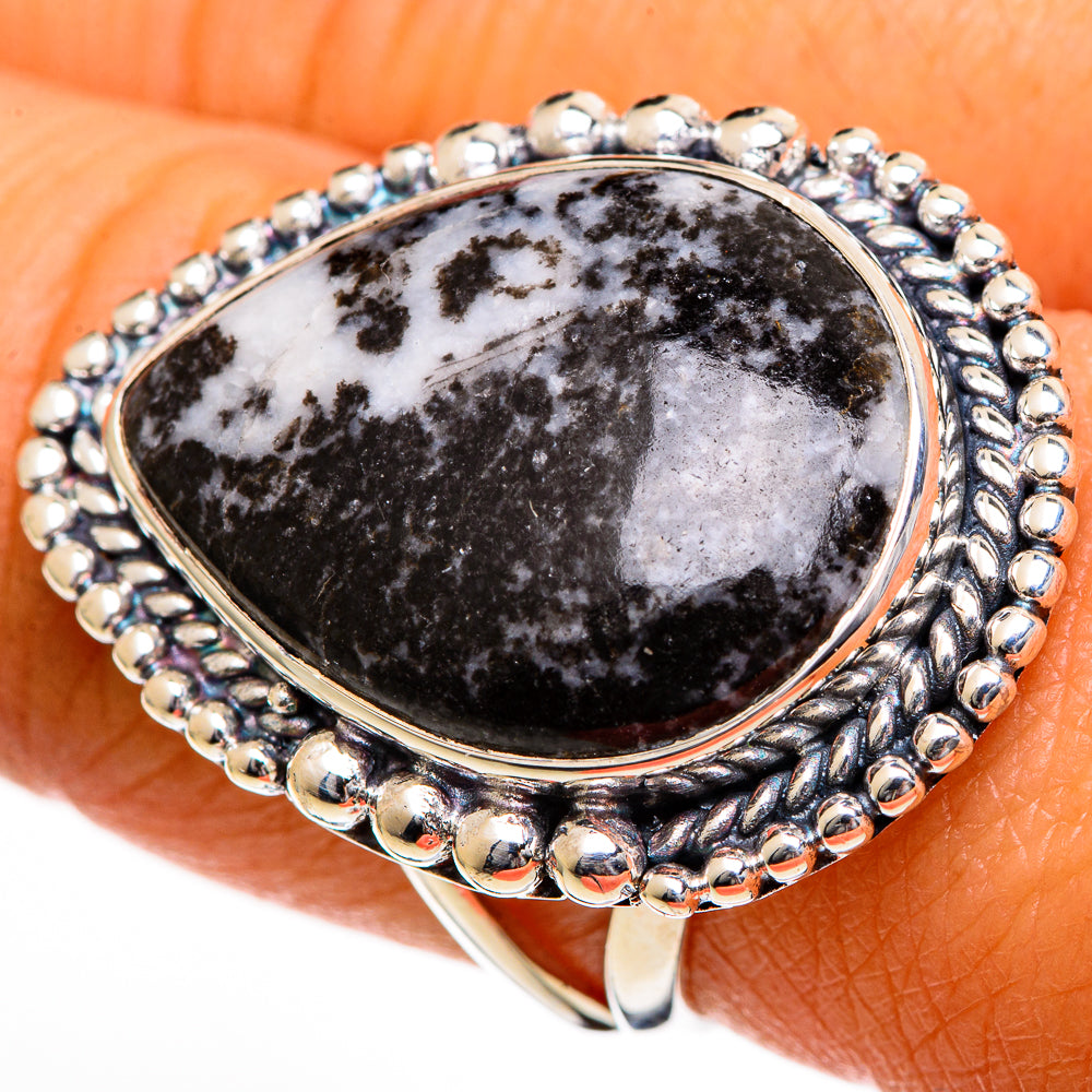 Pinolith Jasper Rings handcrafted by Ana Silver Co - RING106224