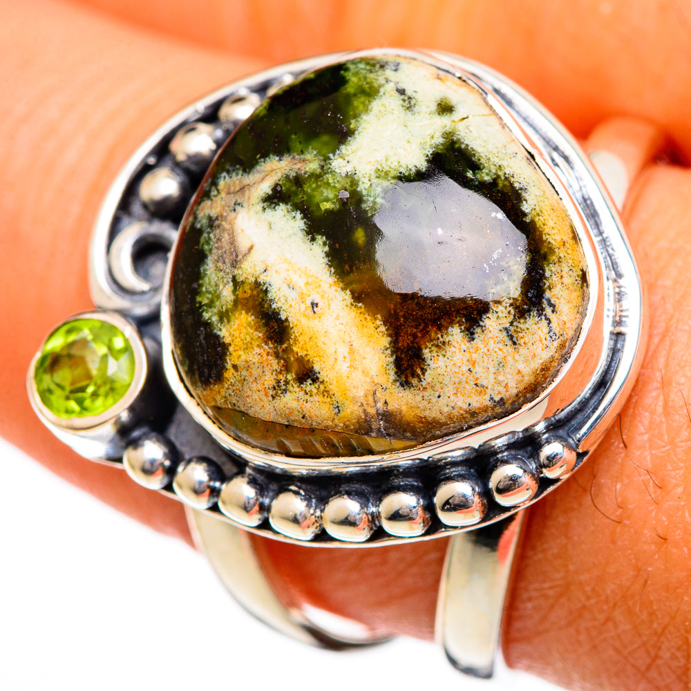 Rainforest Opal Rings handcrafted by Ana Silver Co - RING106238