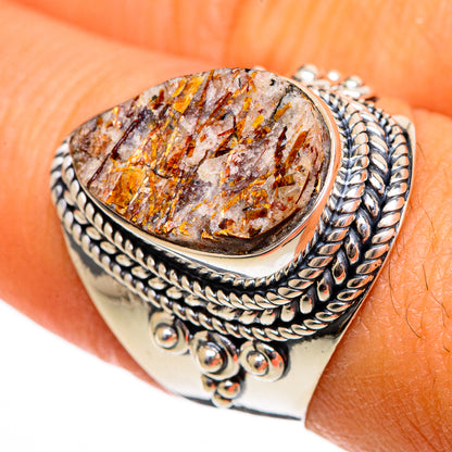 Astrophyllite Rings handcrafted by Ana Silver Co - RING106248