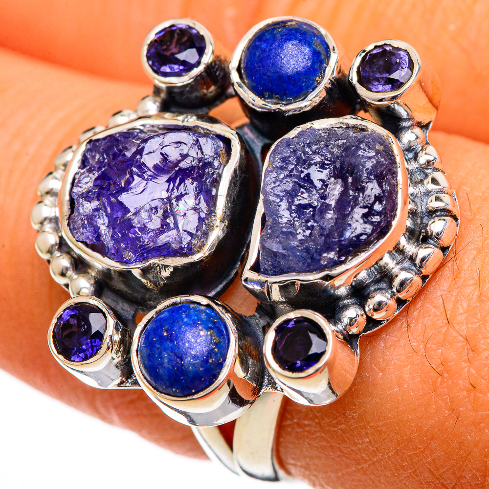 Tanzanite Rings handcrafted by Ana Silver Co - RING106253