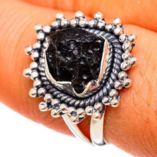 Tektite Rings handcrafted by Ana Silver Co - RING106259