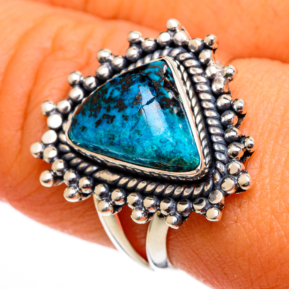 Shattuckite Rings handcrafted by Ana Silver Co - RING106275