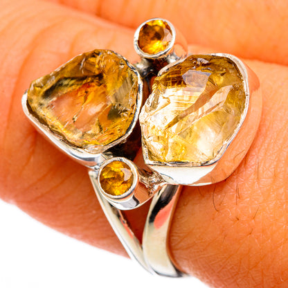 Citrine Rings handcrafted by Ana Silver Co - RING106292