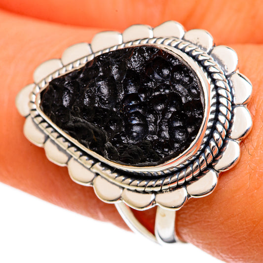 Tektite Rings handcrafted by Ana Silver Co - RING106300
