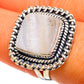 Desert Druzy Rings handcrafted by Ana Silver Co - RING106303