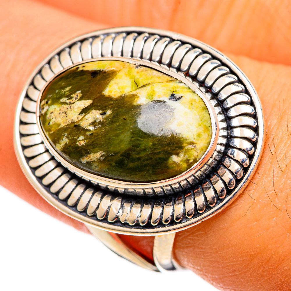 Rainforest Opal Rings handcrafted by Ana Silver Co - RING106319