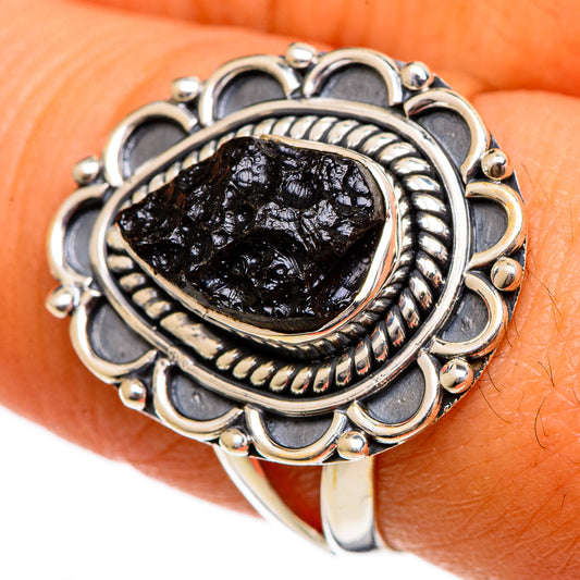 Tektite Rings handcrafted by Ana Silver Co - RING106334