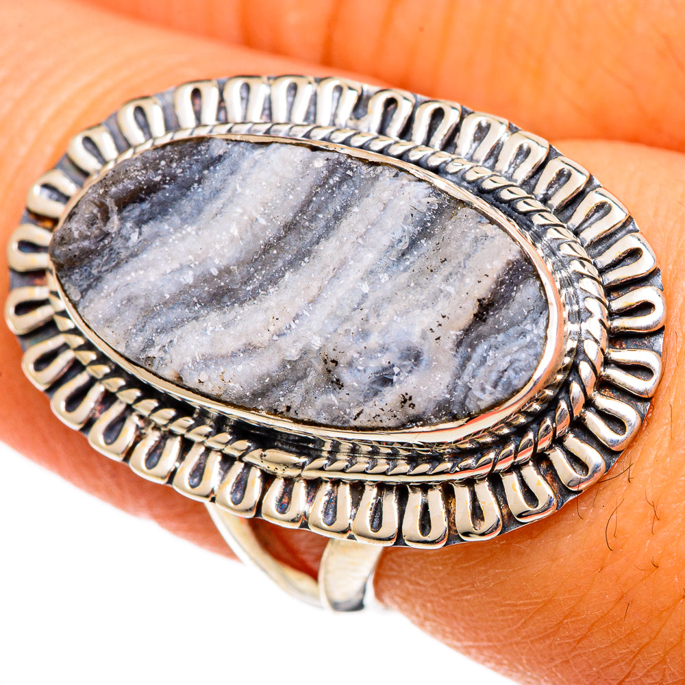 Desert Druzy Rings handcrafted by Ana Silver Co - RING106344