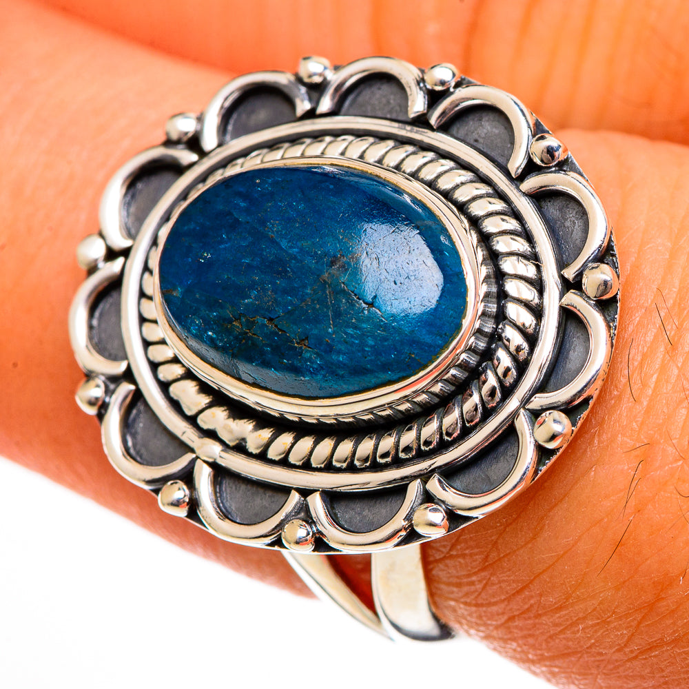 Apatite Rings handcrafted by Ana Silver Co - RING106349