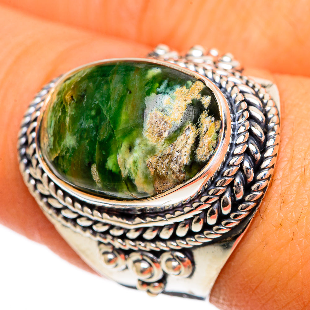 Rainforest Opal Rings handcrafted by Ana Silver Co - RING106353