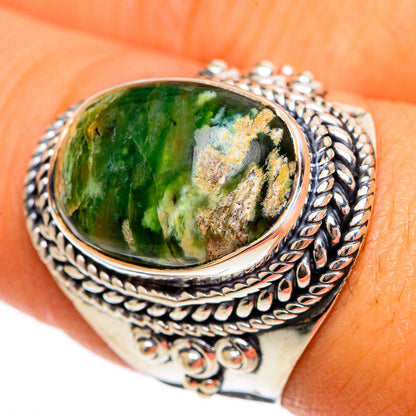 Rainforest Opal Rings handcrafted by Ana Silver Co - RING106353